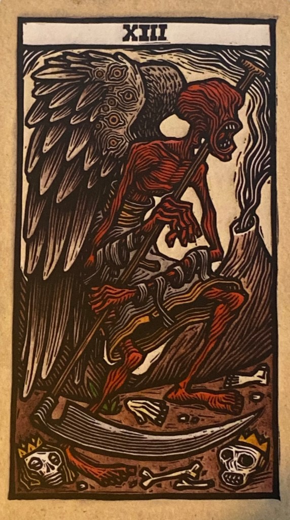 The Death Major Arcana tarot card