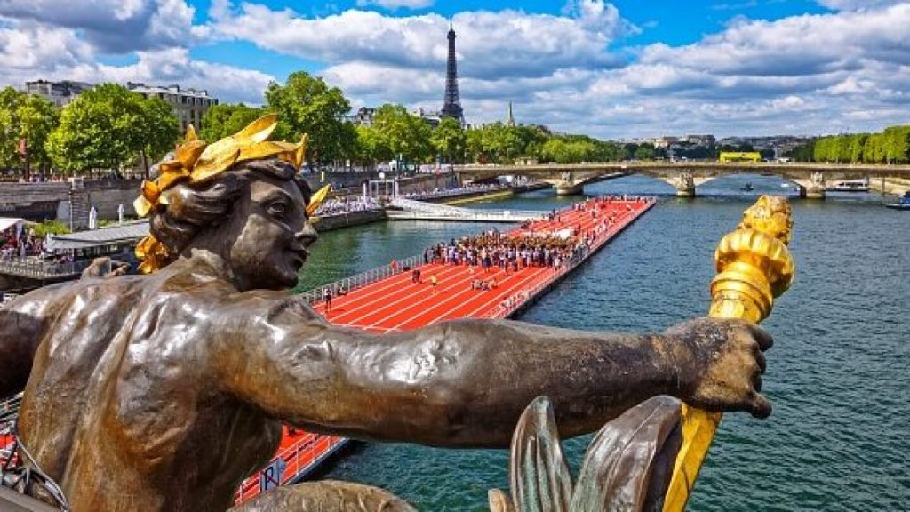 Paris 2024 Olympics Opening Ceremony River Seine