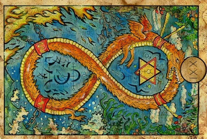 The world tarot card